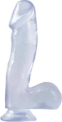 Basix dong clear 17 cm - FÖR KVINNAN