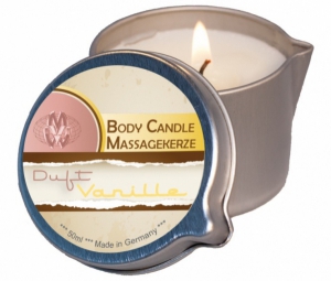 Bodymassage candle vanilla - MASSAGE