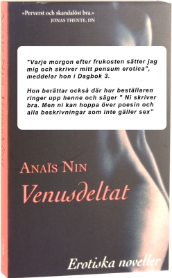 Venusdeltat Erotiska noveller - BÖCKER & FILMER