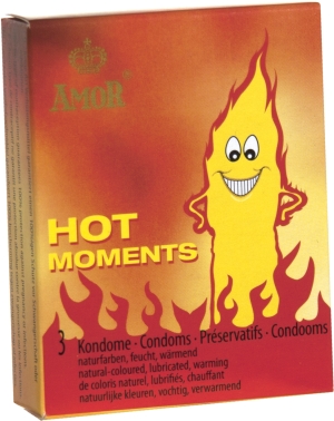 Amor hot condom 3p - APOTEK