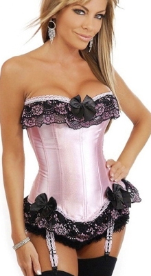 Corset Sweet pink L - SEXIGA KLÄDER