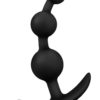 Luxe: Be Me 3, Silicone Anal Beads, svart