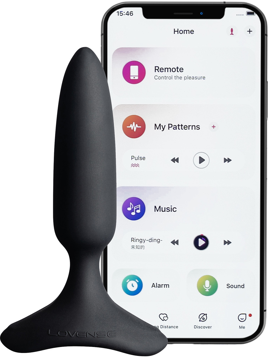 Lovense: Hush 2, Bluetooth Butt Plug, XS